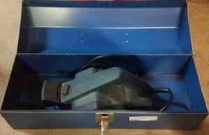 lot 179 image: ELECTRIC PLANER WITH STORAGE CASE AS SHOWN.