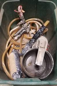 lot 192 image: WAGNER POWER ROLLER 959 AND SPRAY GUN AS SHOWN.