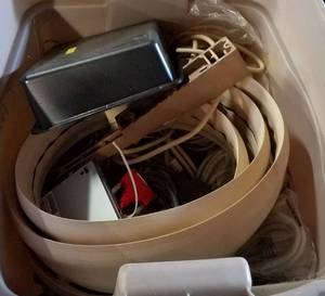 lot 282 image: LOT OF COMPUTER CABLES AND RELATED AS SHOWN.