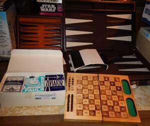 lot 48 image: LOT OF ASSORTED GAMES, DECKS OF CARDS AS SHOWN.