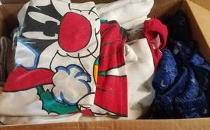 lot 304 image: LOT OF CHRISTMAS SWEATERS AND SHIRTS