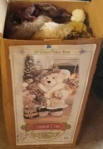 lot 317 image: 31 COLLECTABLE BEAR IN STYLECOLORCONDITION AS SHOWN