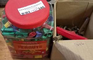 lot 346 image: LOT OF WIRE NUTS AND ALLEN WRENCHES AS SHOWN.