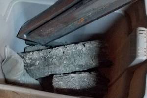 lot 408 image: LOT OF GAS FIREPLACE LOGS AS SHOWN.