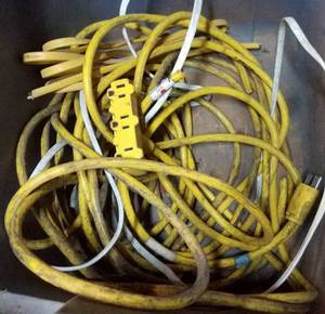 lot 414 image: EXTENSION CORD AS SHOWN.