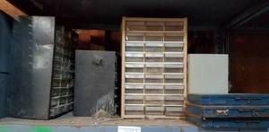 lot 417 image: LOT OF HARDWARE BOXES AND MORE AS SHOWN.