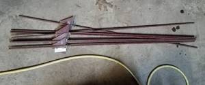 lot 421 image: METAL STAKES AS SHOWN.