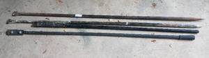 lot 461 image: LARGE SIZE CROW BARS AND MORE AS SHOWN. YOU ARE BIDDING BY THE PIECE
