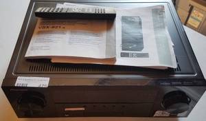 lot 479 image: PIONEER AUDIO-VIDEO MULTI-CHANNEL RECEIVER MODEL VSX-821-K WITH REMOTE CONTROL AS SHOWN.