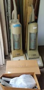 lot 483 image: LOT OF CLEARTRAK VACUUM CLEANERS AND ACCESSORIES AS SHOWN.