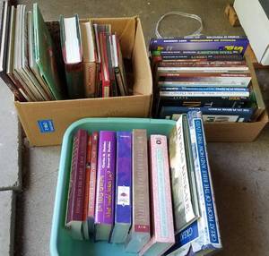lot 486 image: 3 BOXES OF ASSORTED BOOKS AS SHOWN. YOU ARE BIDDING BY THE BOX