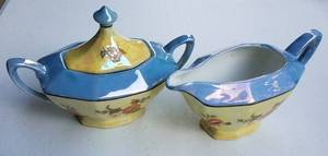 lot 501 image: VINTAGE BEYER & BOCK GLAZED CERAMIC STYLE DISHES AS SHOWN. MADE IN GERMANY. YOU ARE BIDDING BY THE PIECE