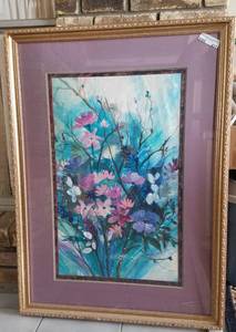 lot 671 image: FRAMED FINE ART LITHOGRAPH BY LEICHNER AS SHOWN.