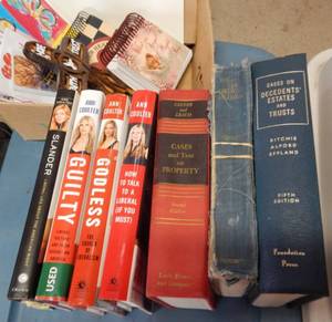 lot 657 image: LOT OF BOOKS AND MORE AS SHOWN.