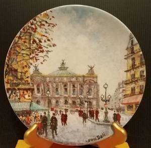 lot 734 image: LOUIS DALI COLLECTIBLE PLATE IN THEMETITLEDESIGN SHOWN.