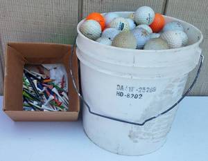 lot 779 image: LOT OF GOLF BALLS AND MORE AS SHOWN.