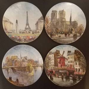 lot 710 image: LOUIS DALI COLLECTIBLE PLATES IN THEMESTITLESDESIGNS SHOWN. YOU ARE BIDDING BY THE PIECE