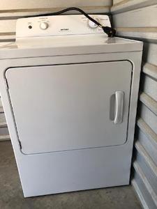 lot 27 image: Hot Point Extra Large Capacity Dryer   3 Cycles    WORKS GREAT