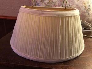 lot 64 image: Headboard reading light 5x11 and decorative pillow 12x18