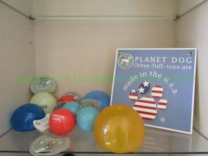 lot 30 image: Planet Dog Orbee-Tuff dog toys