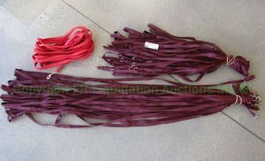 lot 34 image: Various length dog leashes