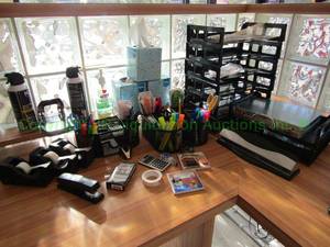 lot 49 image: Various office supplies and more