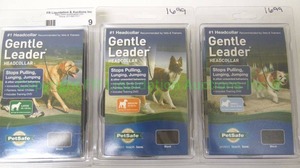 lot 9 image: PetSafe Gentle Leader head collars for dogs, 3 count