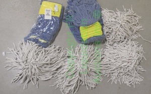 lot 181 image: The Cleaning Source anti-microbial mop heads