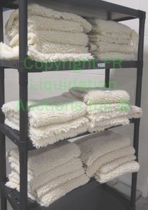 lot 169 image: Fabric dog blankets, various sizes and conditions