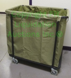 lot 161 image: Commercial laundry cart