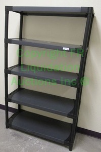 lot 162 image: Plastic utility shelf