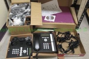 lot 157 image: Avaya desk phones, Motorola headsets, and more