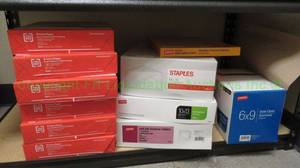 lot 152 image: Staples, Tru Red and other printer paper