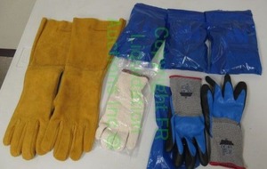 lot 116 image: Campbell Pet Co leather gloves and more