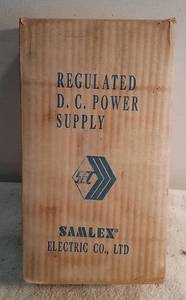 lot 210 image: Regulated DC power supply