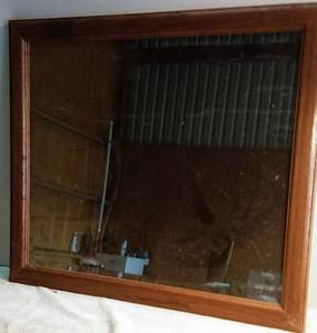 lot 255 image: Framed Wall Mirror