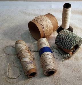 lot 215 image: 5 Partial Spools of Assorted String