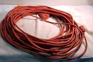 lot 218 image: 2 Orange Extension Cords