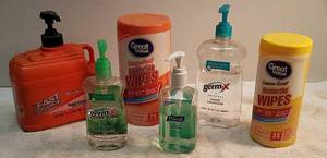 lot 223 image: Hand Cleaning and Sanitizing Products