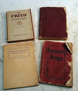 lot 228 image: 4 VintageAntique Presbyterian Books