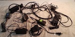 lot 243 image: Assorted Power Cables &amp Power Supplies