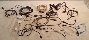 lot 245 image: Assorted USB Cables &amp More