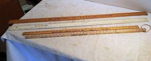 lot 267 image: Measuring sticks