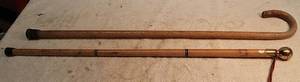 lot 268 image: 2 canes