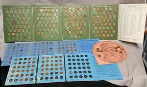 lot 289 image: Lincoln Cent collections