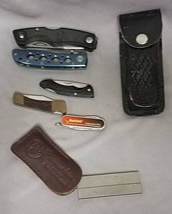 lot 340 image: Pocket knives (bidding is per knife)