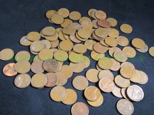 lot 541 image: Wheat pennies 100 count