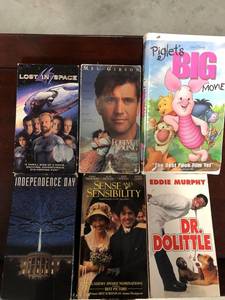 lot 83 image: VHS Movies