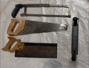 lot 106 image: Hand Saws
