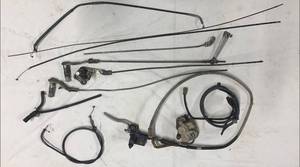 lot 141 image: Motorcycle braking handle cables